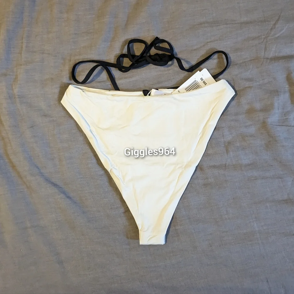 L*Space Helena Joy Bikini Set Cream Black